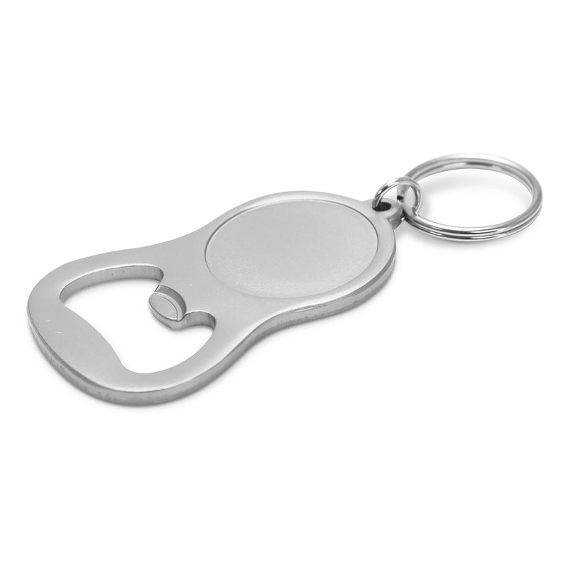 Chevron Bottle Opener Key Ring