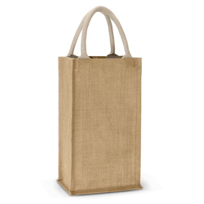 Donato Jute Double Wine Carrier