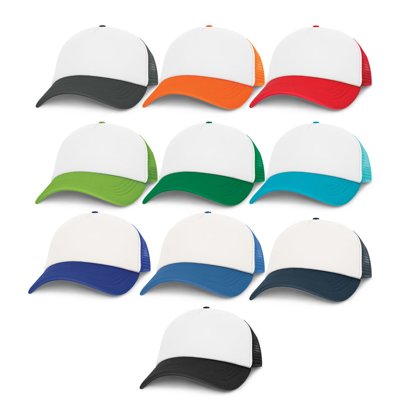 Cruise Mesh Cap - White Front