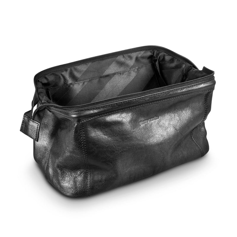 Pierre Cardin Leather Toiletry Bag