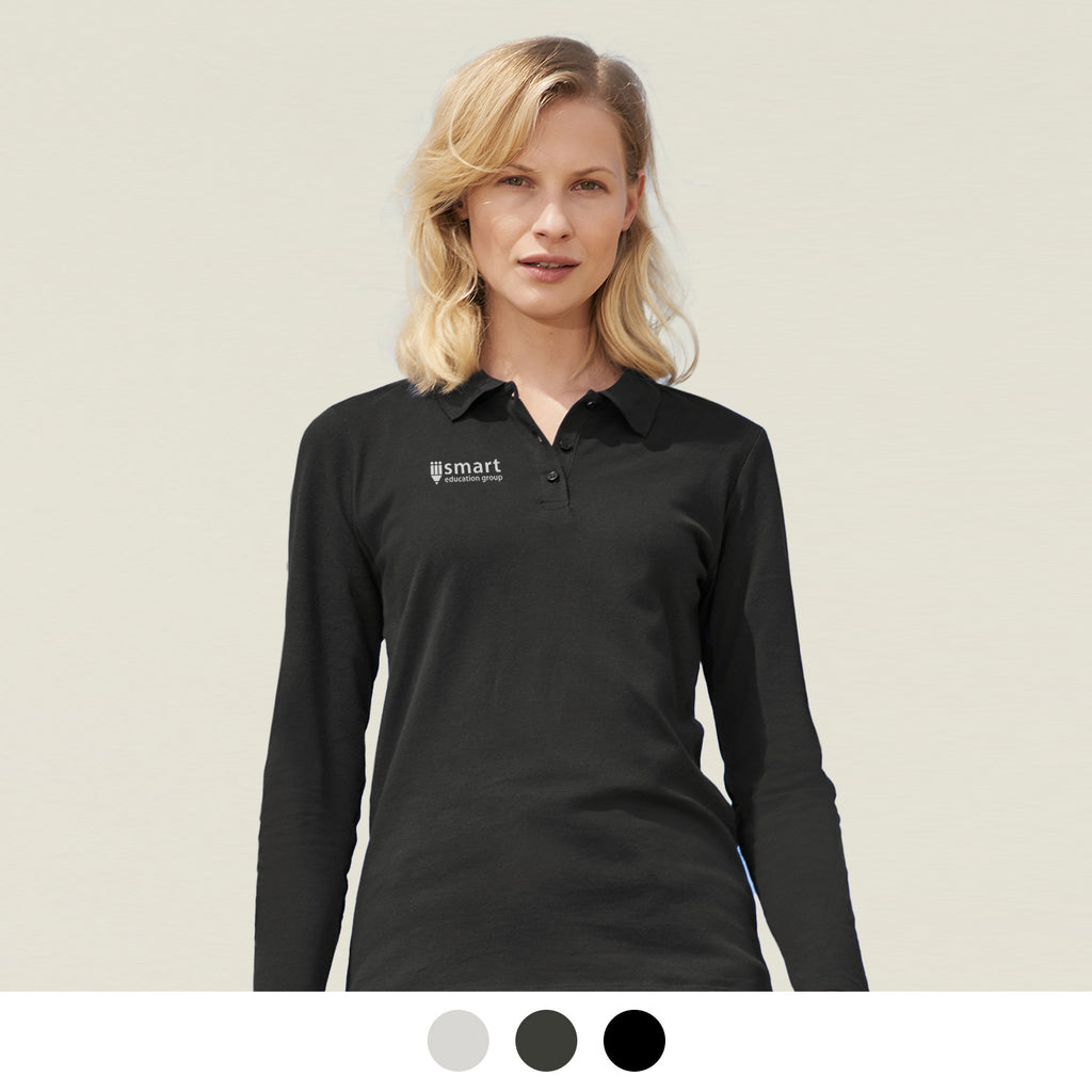 SOLS Perfect Women's Long Sleeve Polo