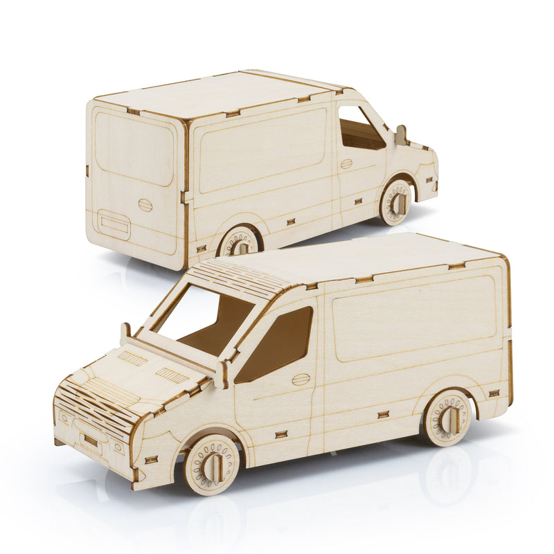 BRANDCRAFT Van Wooden Model