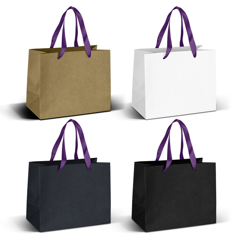 Medium Ribbon Handle Paper Bag