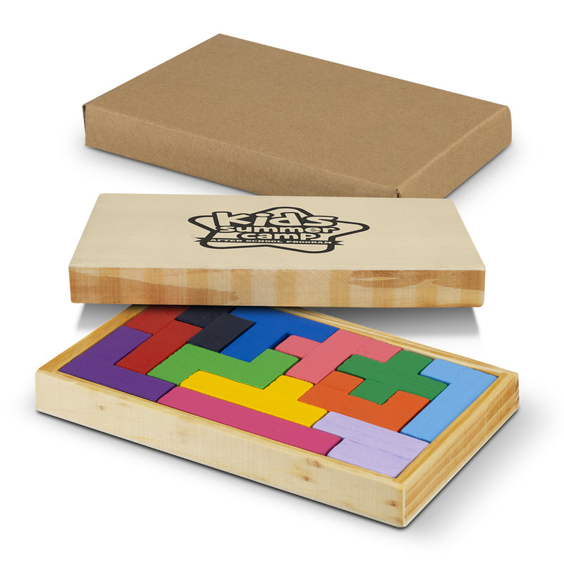 Pentomino Wooden Puzzle