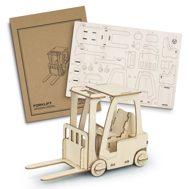 BRANDCRAFT Forklift Wooden Model