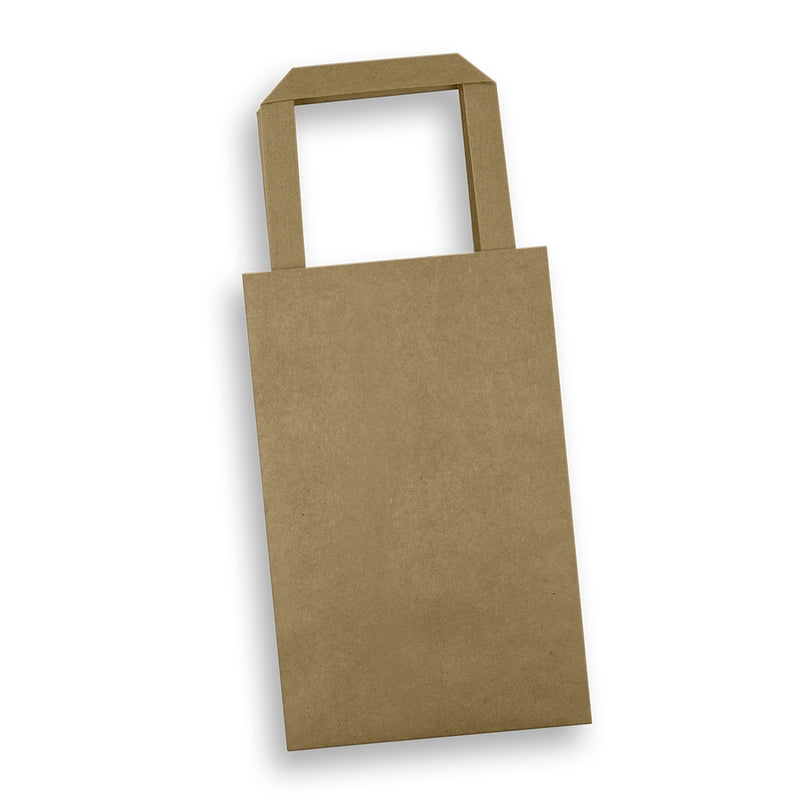 Small Flat Handle Paper Bag Portrait