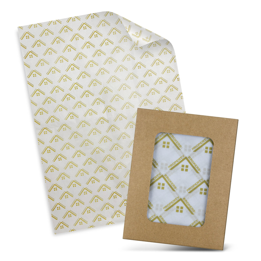 Tissue Paper with Envelope - White