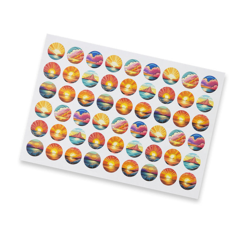 Sticker Sheet 26mm Circle - Matte