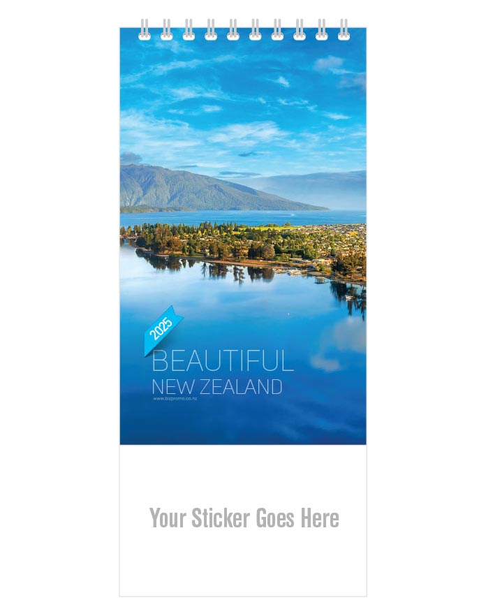 2025 DL Desk Calendar - Beautiful New Zealand (12 Months) -  SOLD OUT